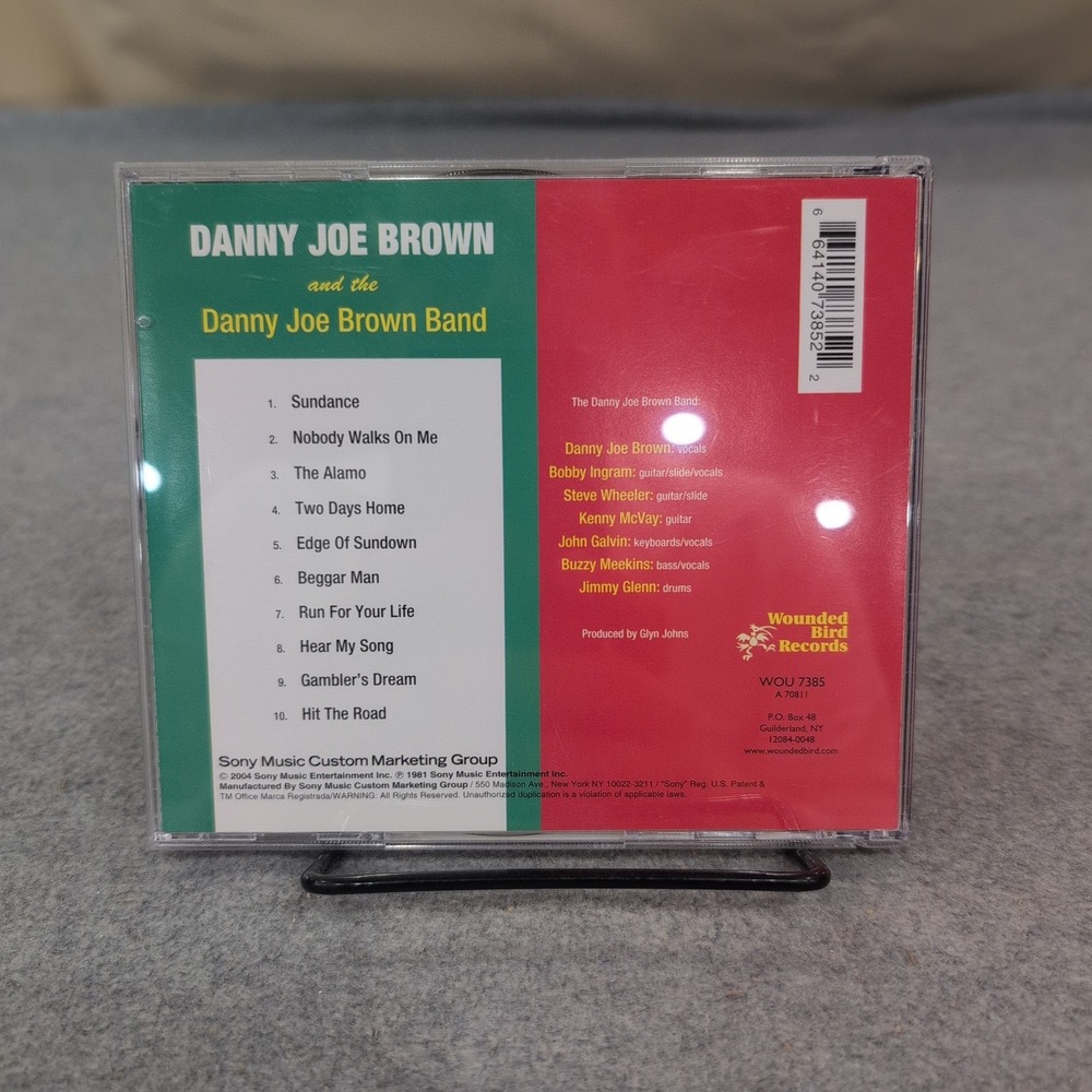 Danny Joe Brown and the Danny Joe Brown‎ Band CD Southern Rock Wounded Bird 2004 - Picture 2 of 2